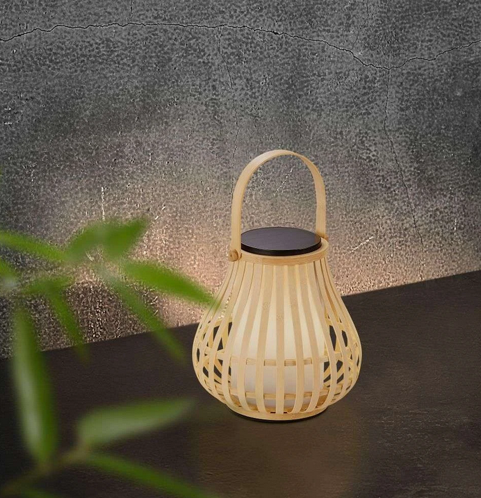 Leo To Go LED Solarzelle Leuchte Bamboo